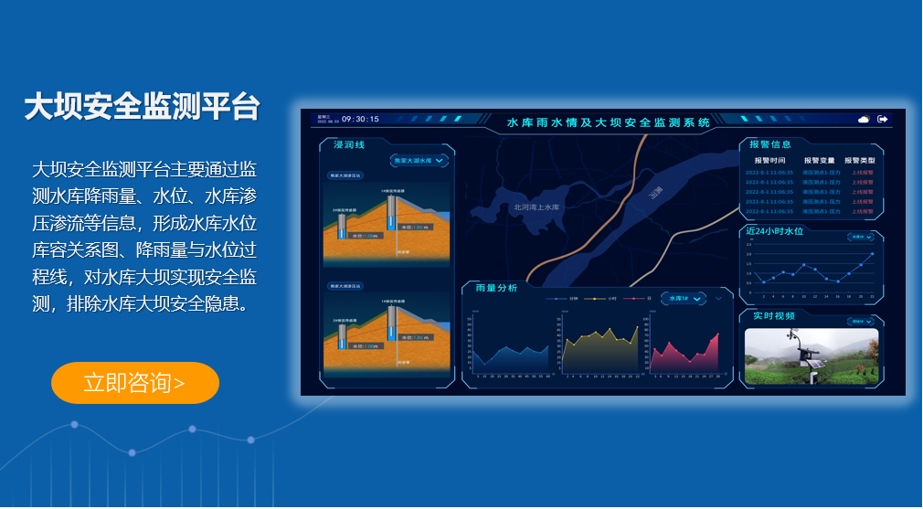 大壩安全監(jiān)測平臺